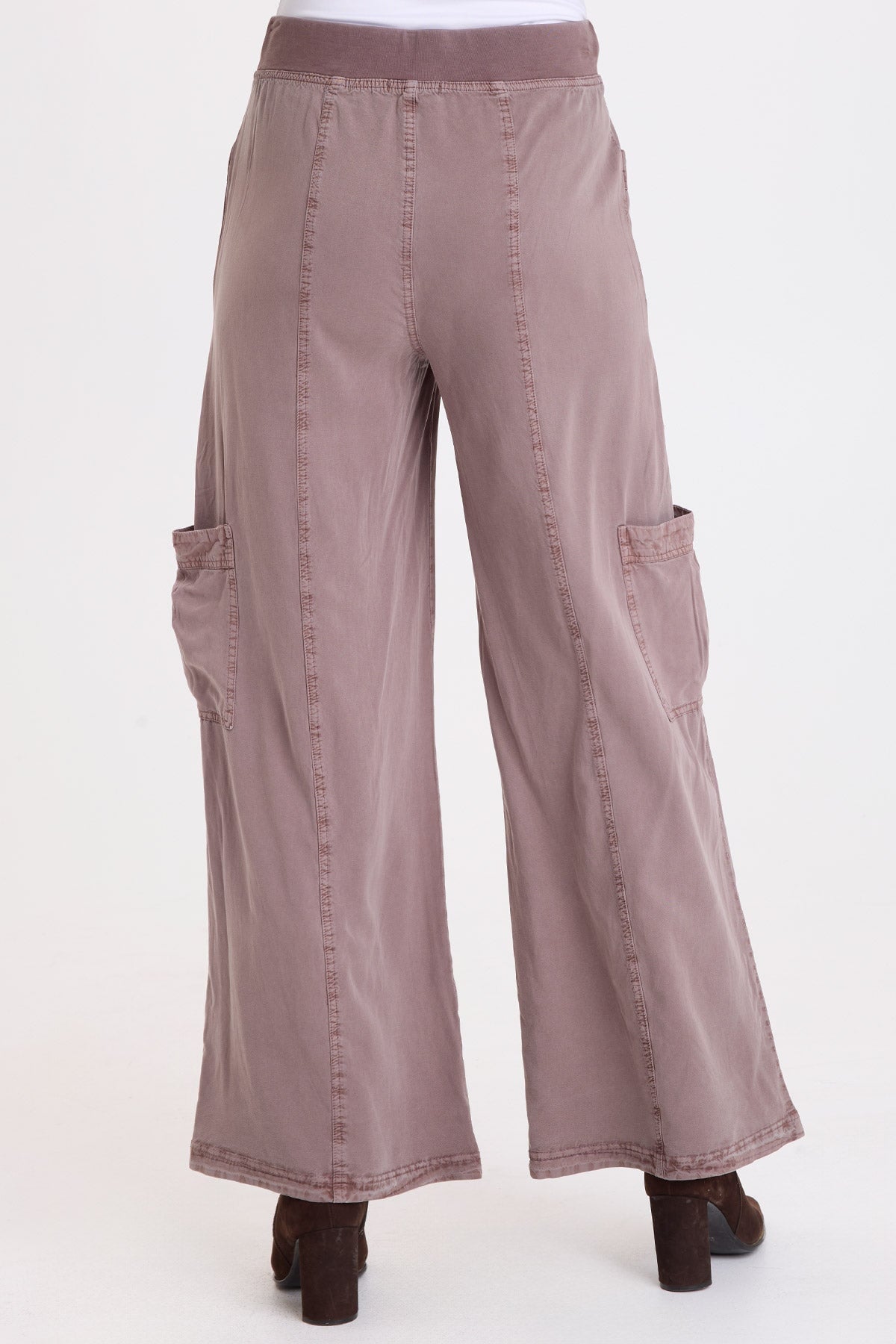 Wearables Ekko Twill Relaxed Cargo Pant Poppy Seed - XCVI