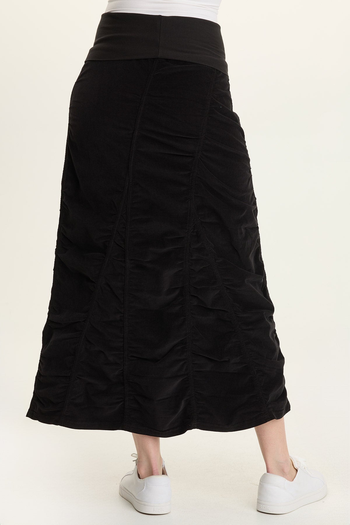 Wearables Cord Shirred Long Skirt - XCVI