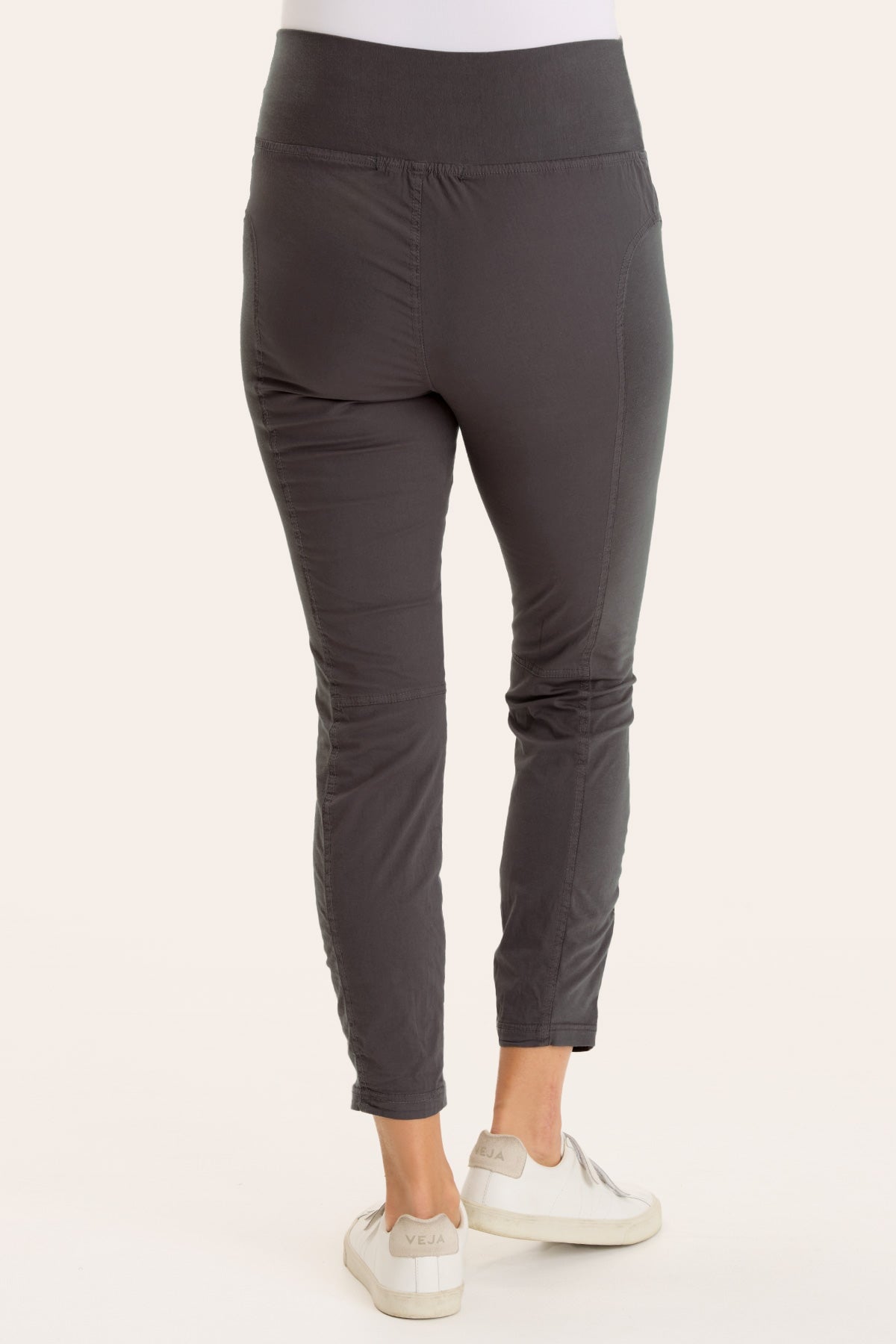 High Waist Penny Legging in Charcoal - XCVI
