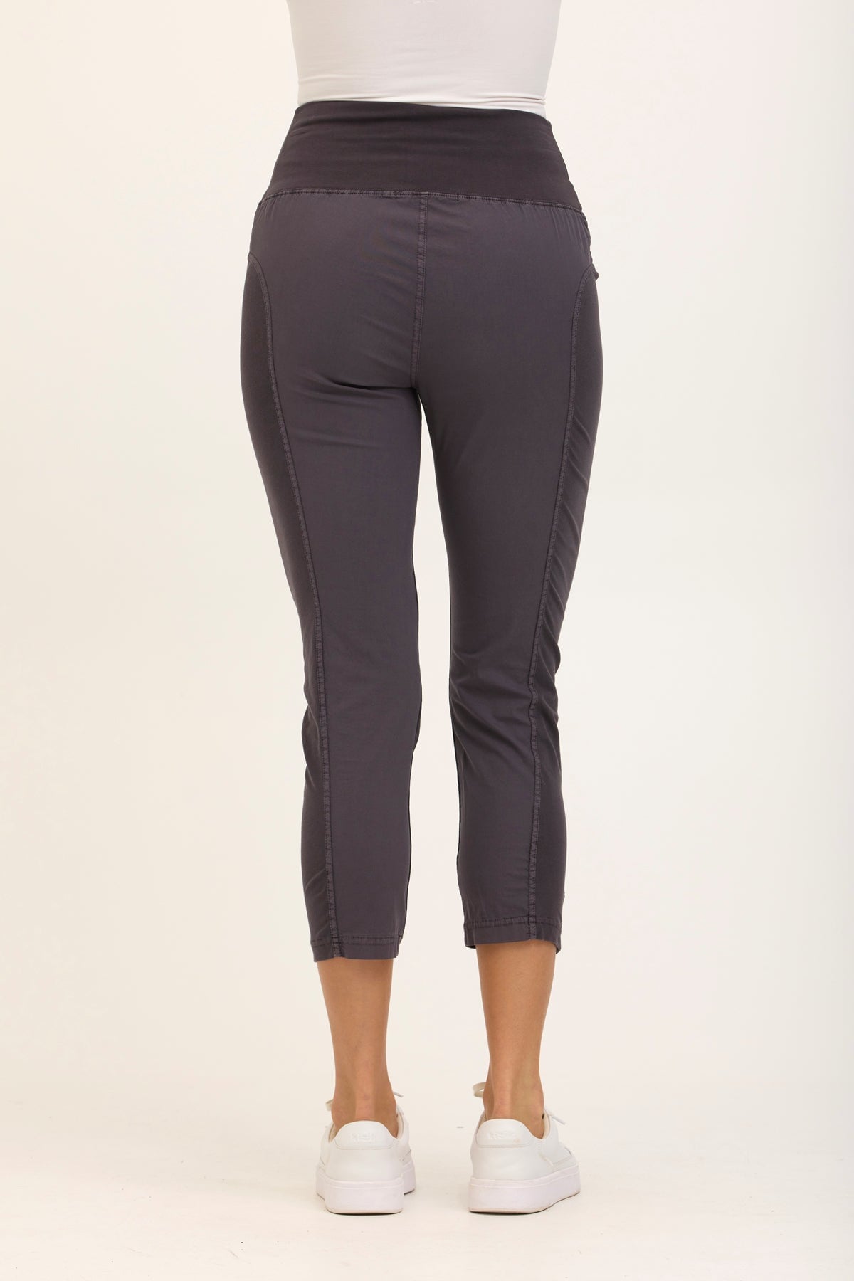High Waist Jetter in Charcoal - XCVI