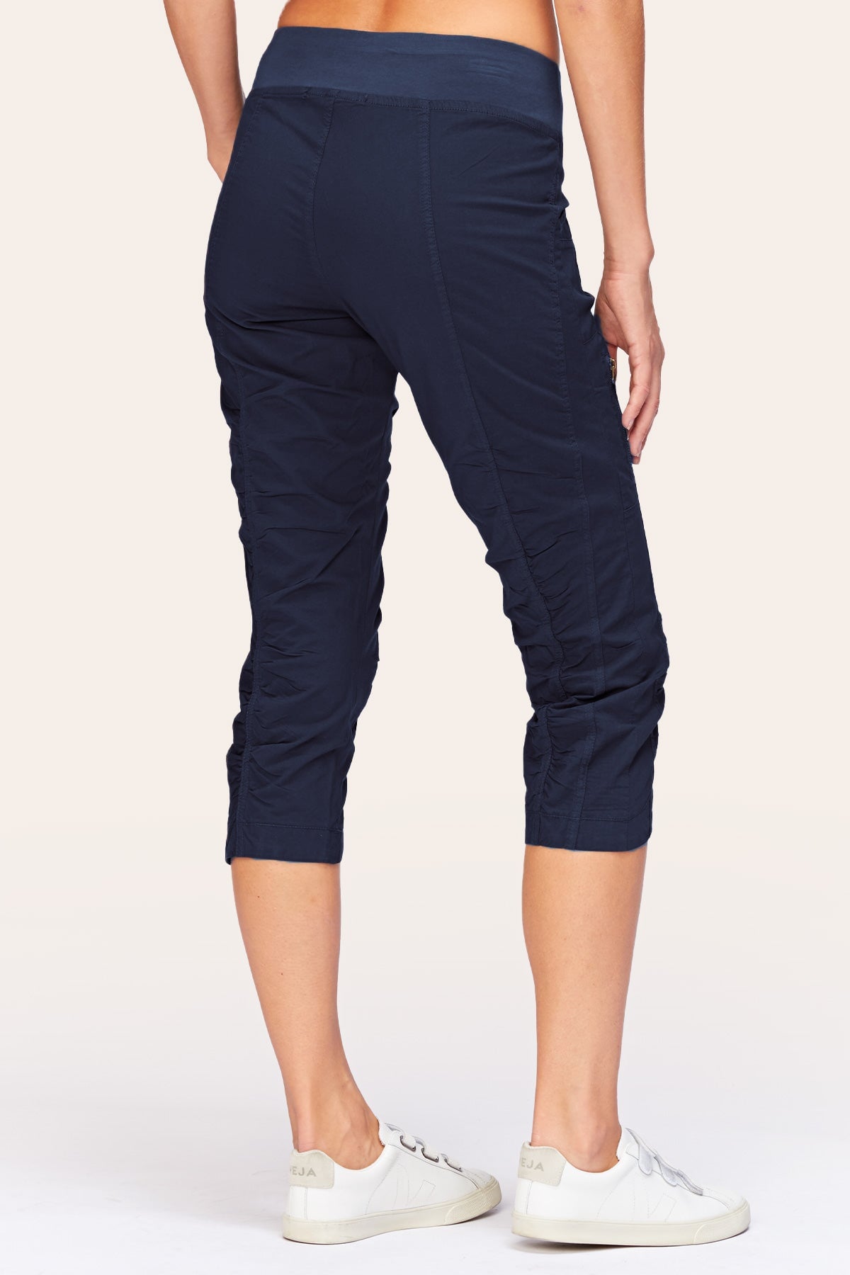 Iris Crop in Navy - XCVI
