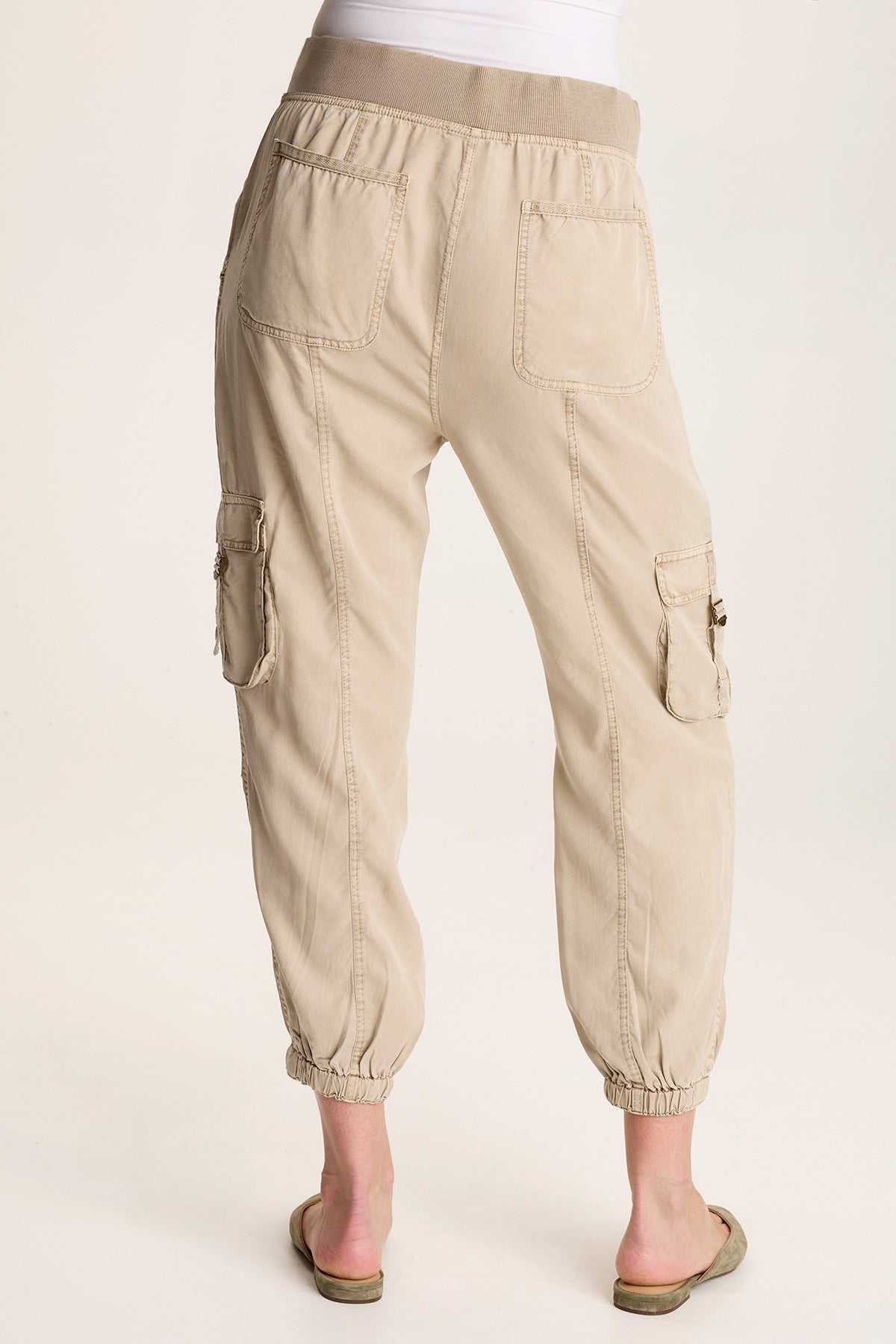 Hansa Twill Cargo Jogger Pant Tanglewood Pigment - XCVI