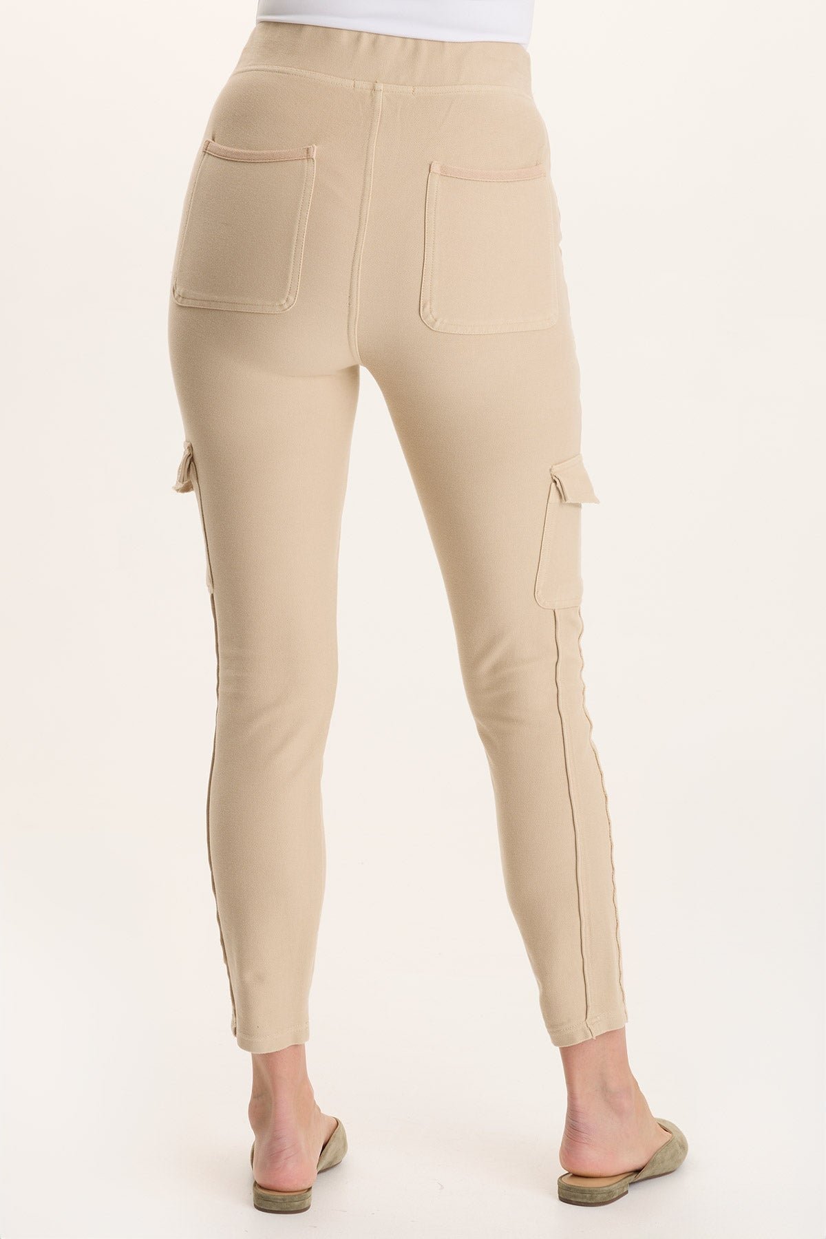 Keelie Twill Knit Elevated Legging Park Avenue - XCVI