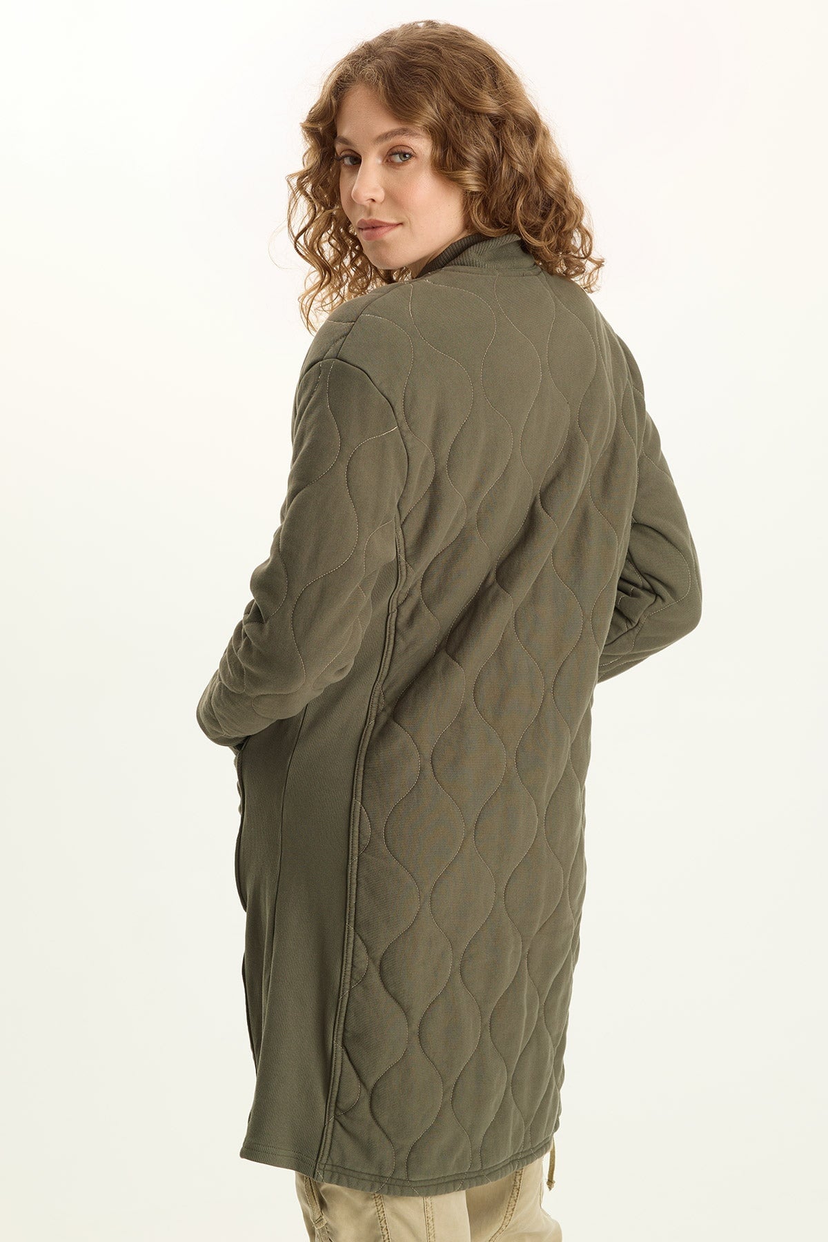 Torston Quilted Longline Jacket Rejuvenation - XCVI