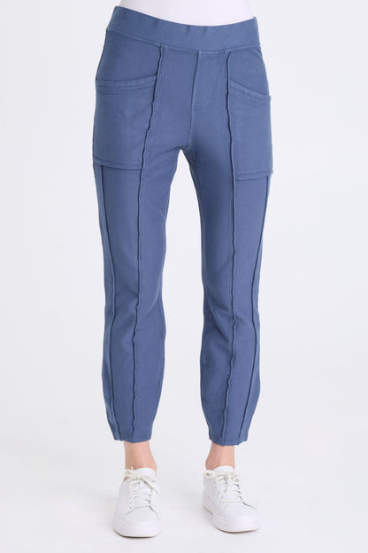 Ivo Twill Knit Slimming Legging Bluestone - XCVI