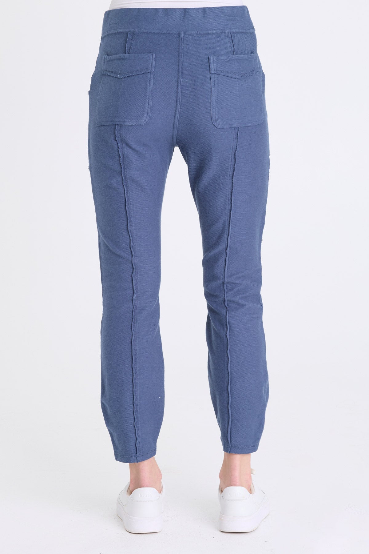 Ivo Twill Knit Slimming Legging Bluestone - XCVI