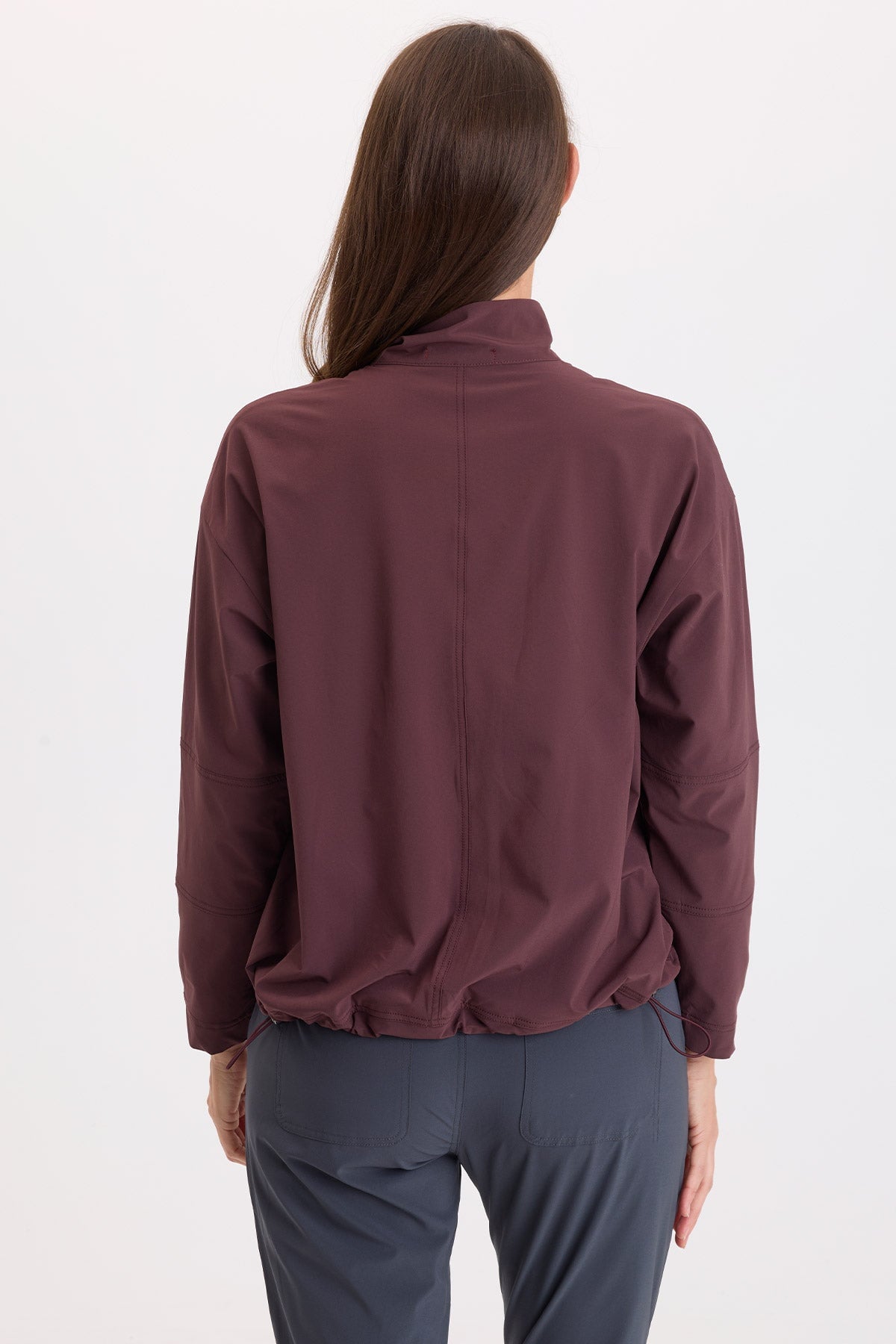 Wearables Romee 4-Way Stretch Kangaroo Pockets Pullover Vixen - XCVI