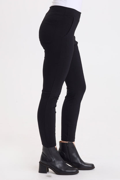 Wearables Lisbon Ponte Slimming Legging Black - XCVI