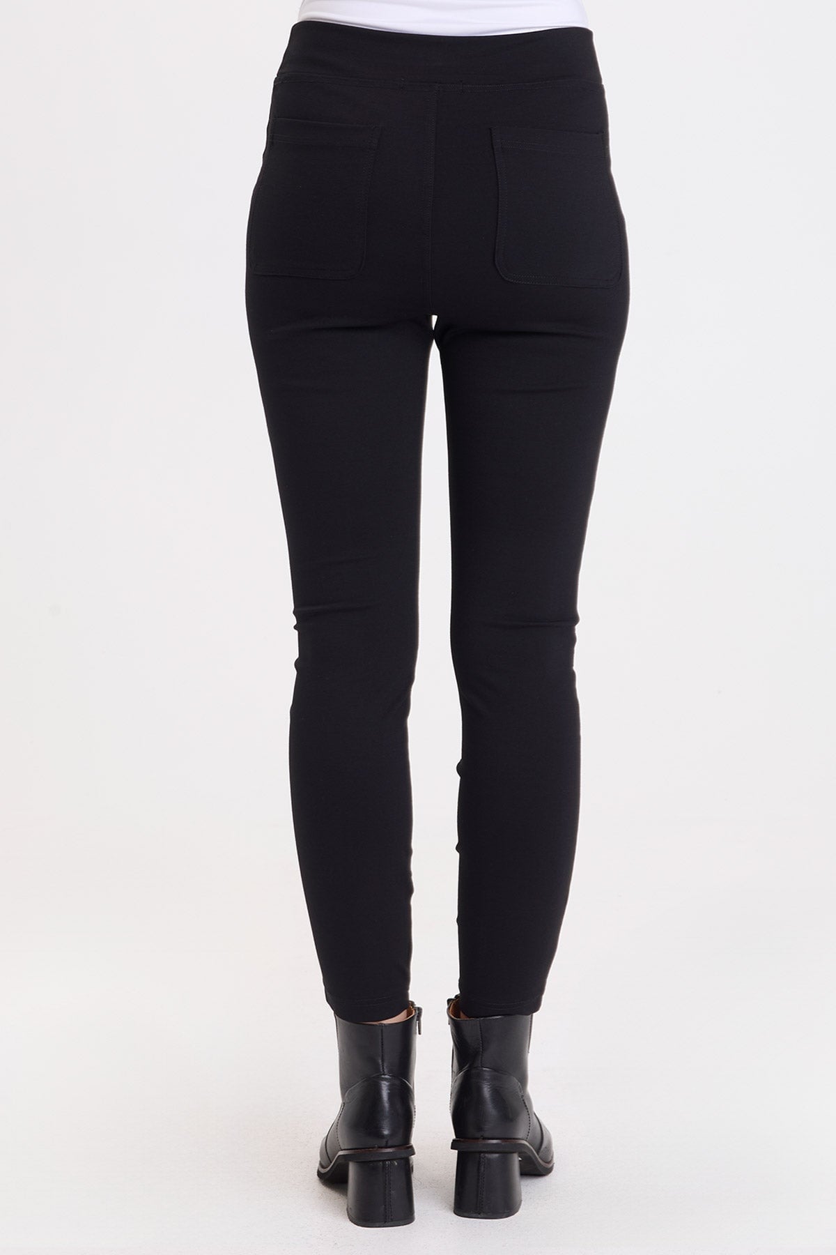 Wearables Lisbon Ponte Slimming Legging Black - XCVI