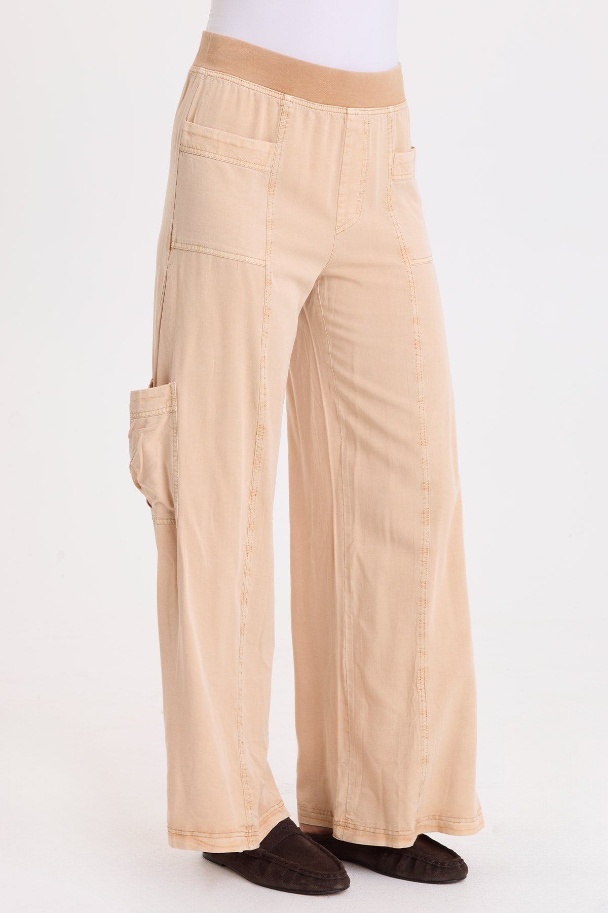 Wearables Ekko Twill Relaxed Cargo Pant Copper Pigment - XCVI