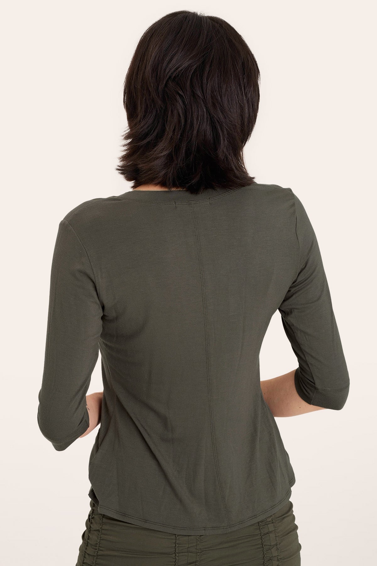 Principle Top in Olive  - XCVI