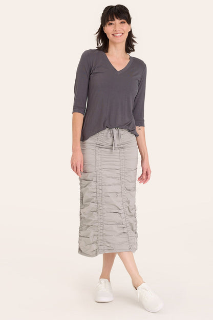 Principle Top in Charcoal  - XCVI