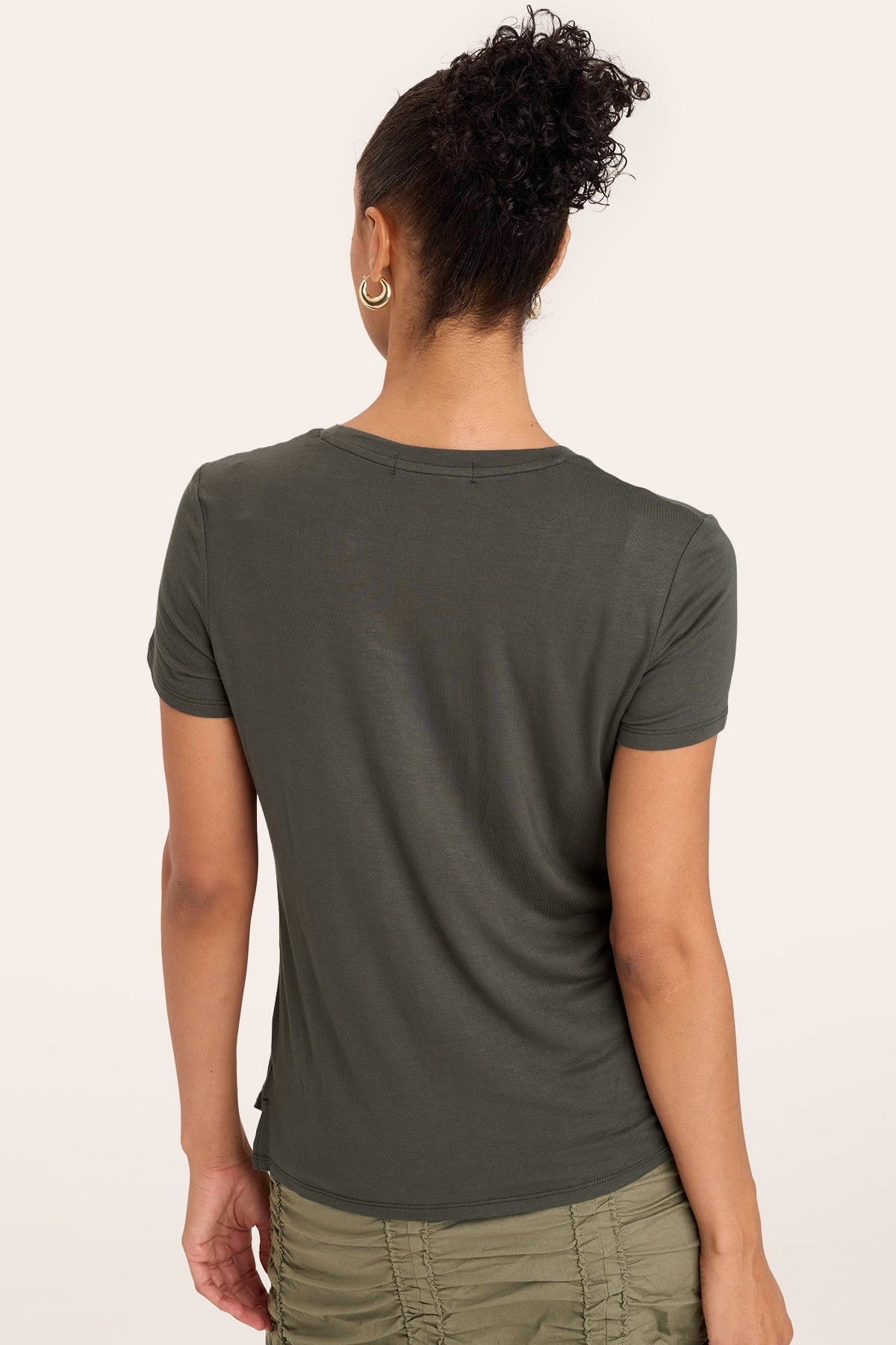 Authority Tee in Olive  - XCVI