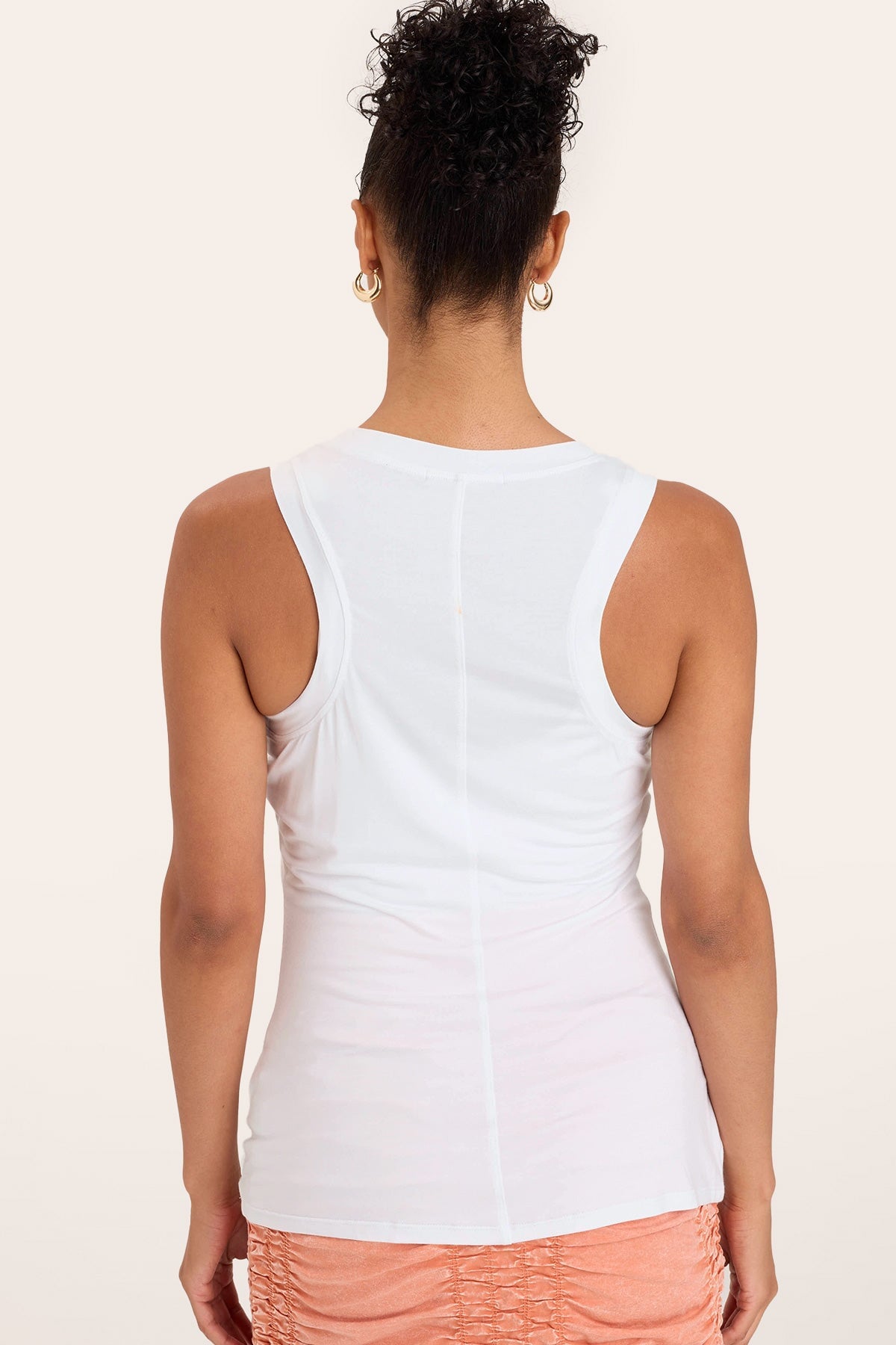 Essence Tank in White  - XCVI