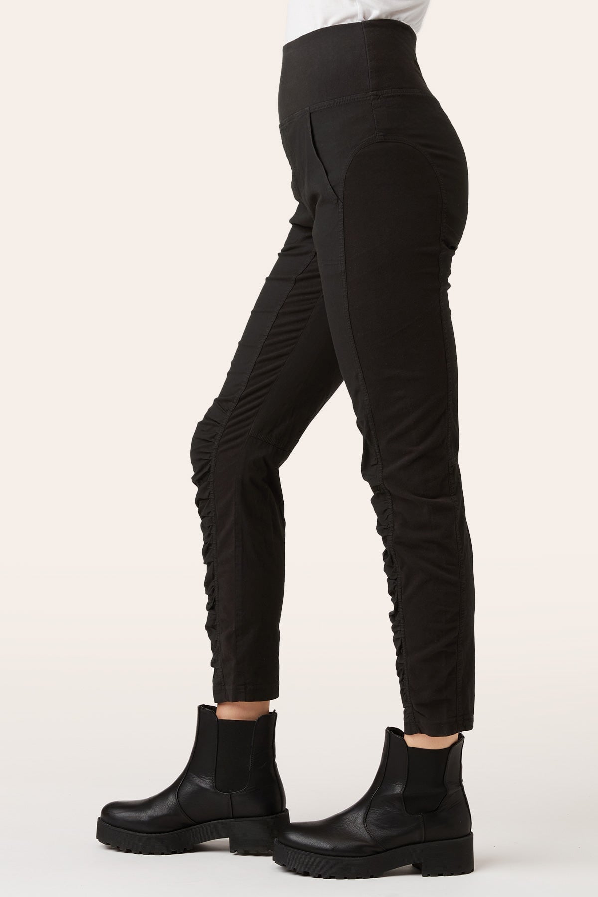 High Waist Penny Legging in Black  - XCVI