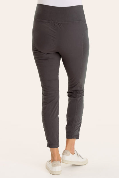 High Waist Penny Legging in Charcoal  - XCVI