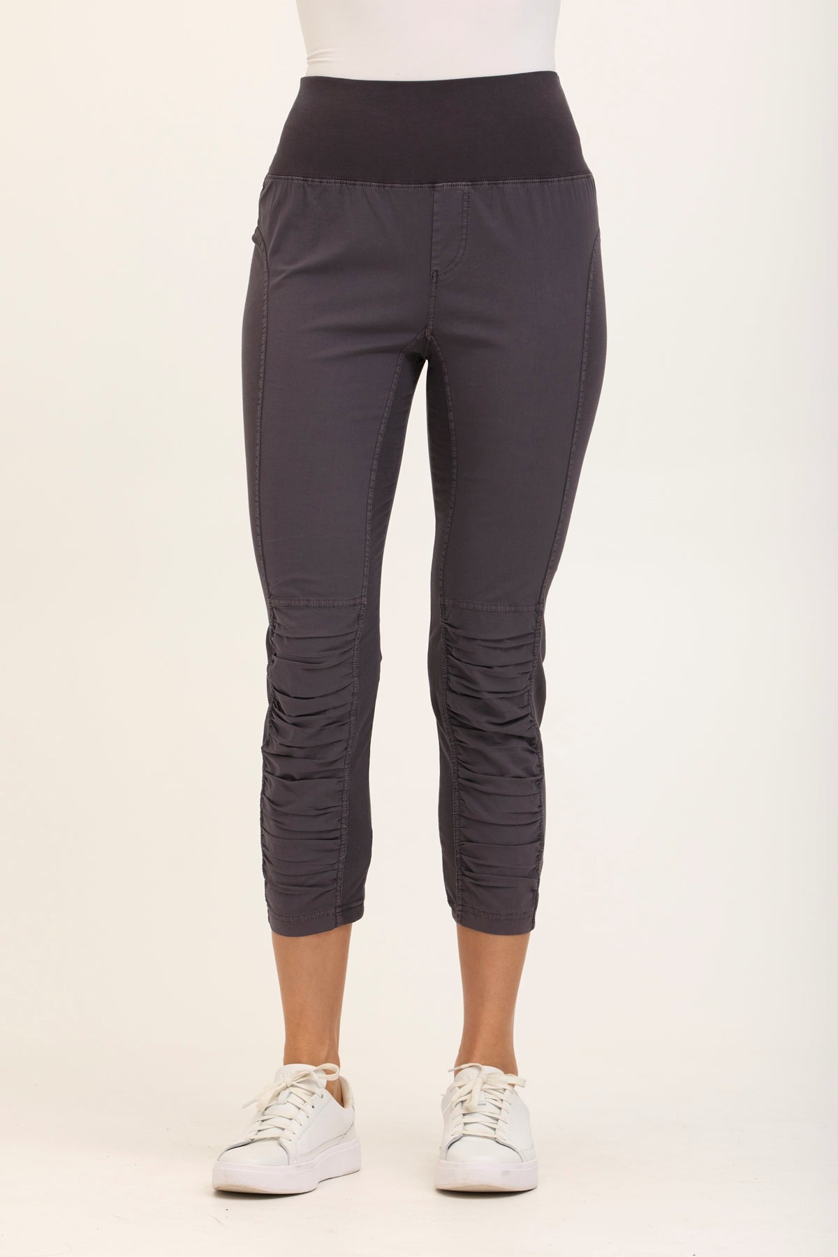 High Waist Jetter in Charcoal  - XCVI