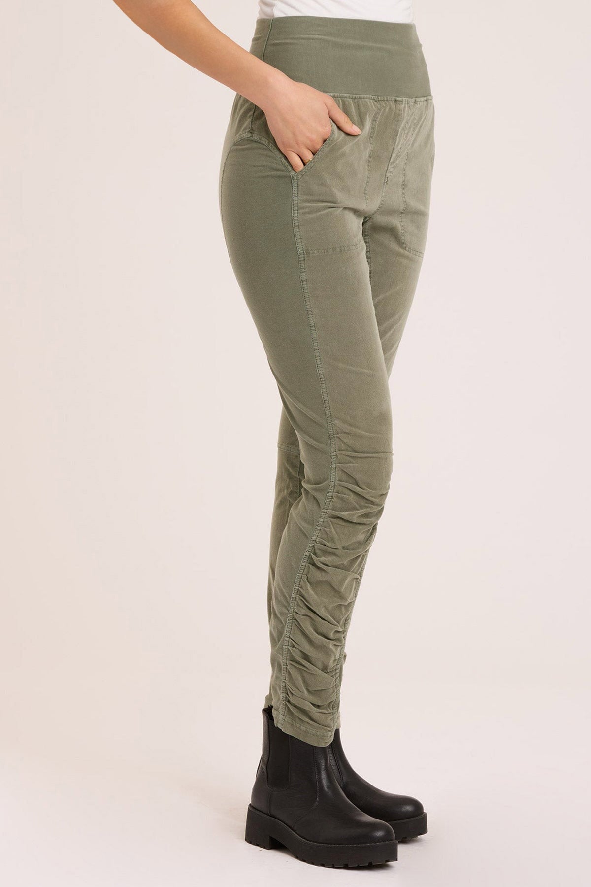 Cord Penny Legging in Hillside  - XCVI