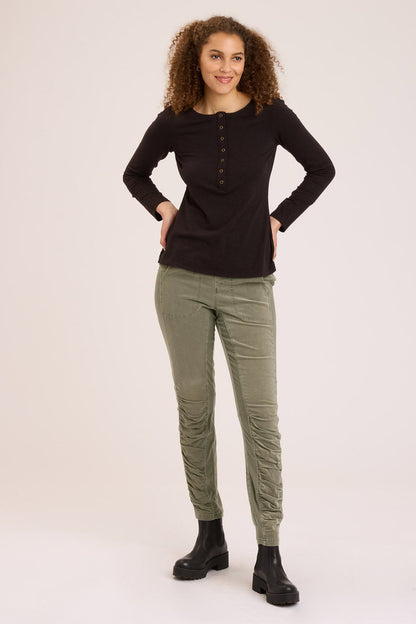 Cord Penny Legging in Hillside  - XCVI