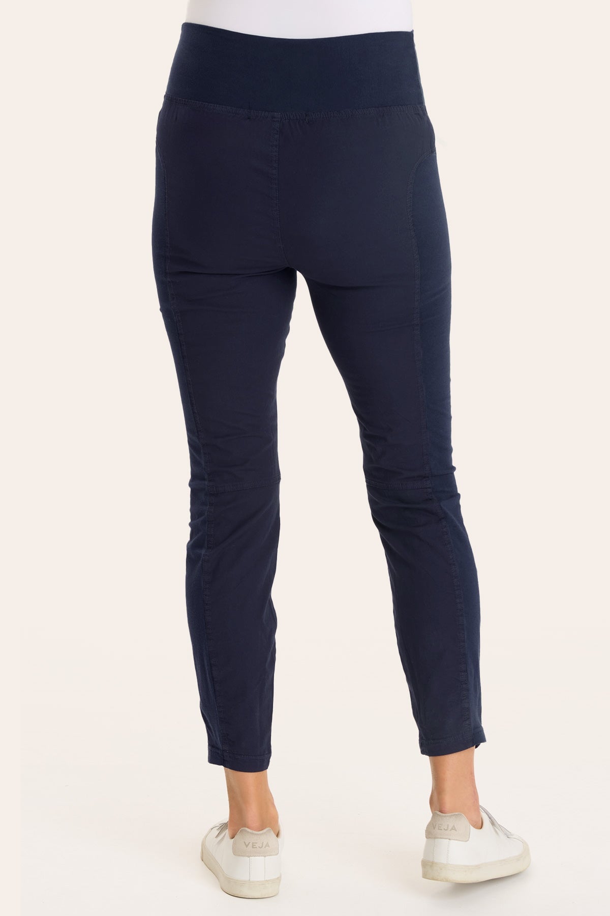 High Waist Penny Legging in Navy  - XCVI