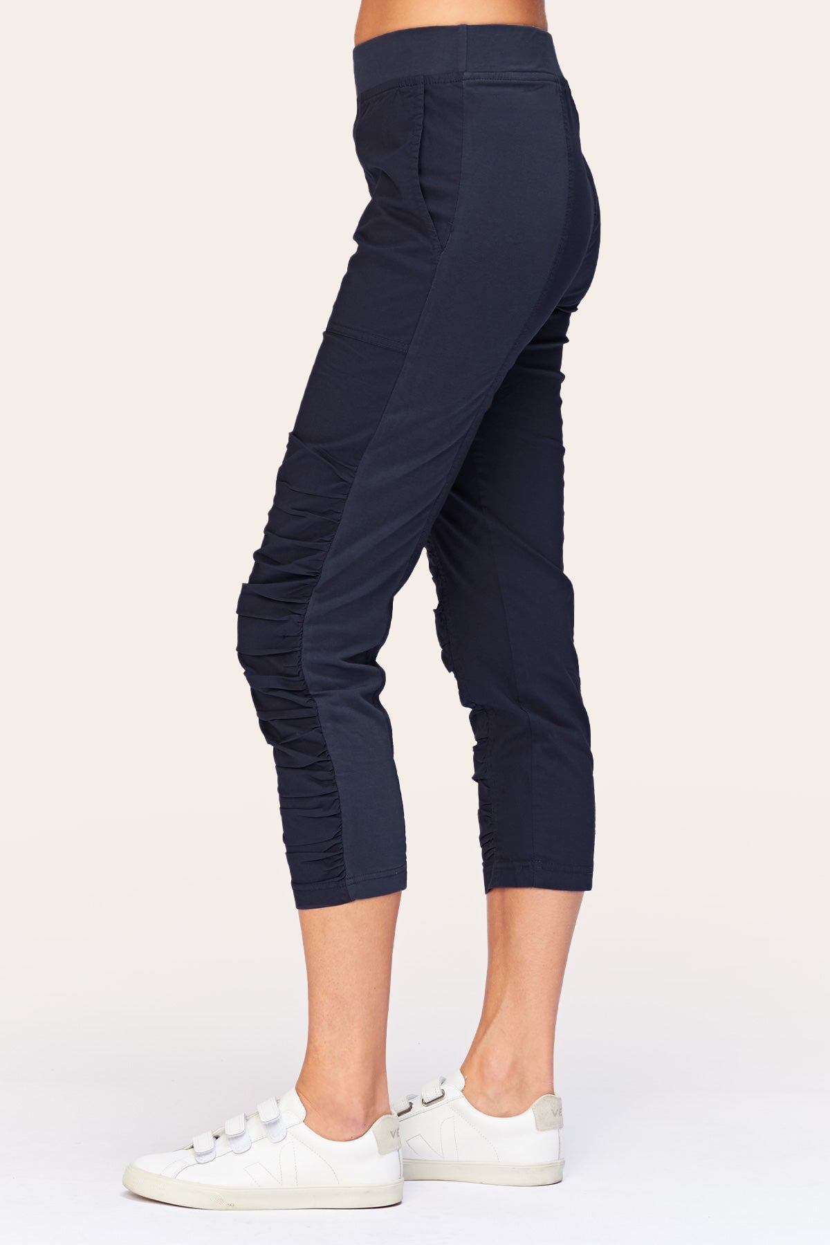 Geyser Crop in Navy  - XCVI