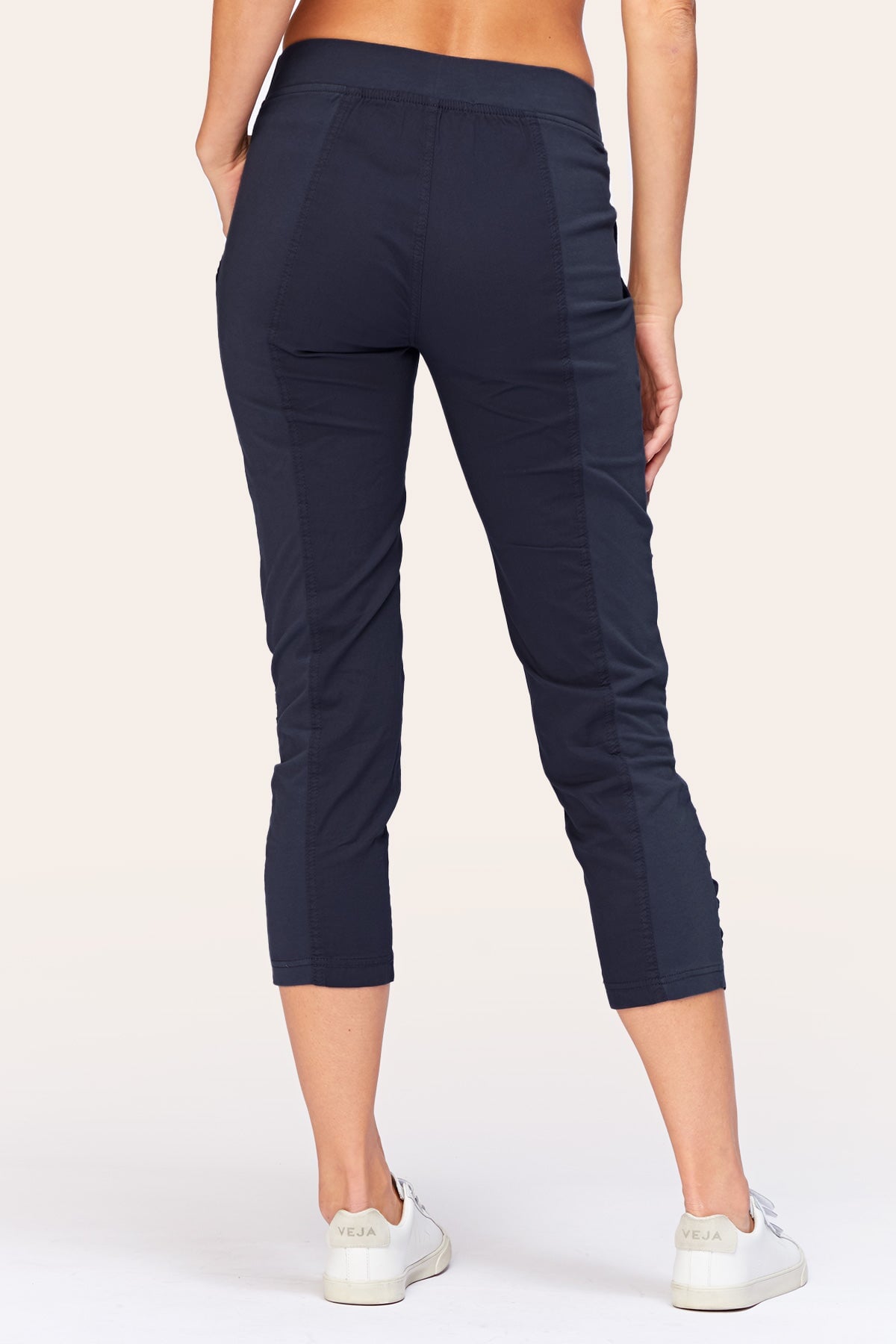 Geyser Crop in Navy  - XCVI