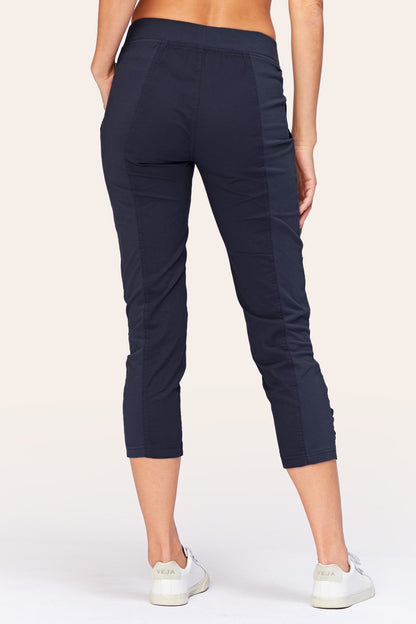 Geyser Crop in Navy  - XCVI