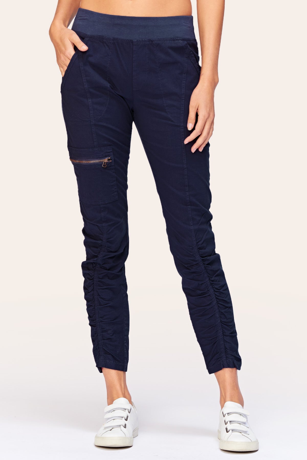 Malanda Pant in Navy  - XCVI