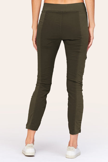Malanda Pant in Olive  - XCVI