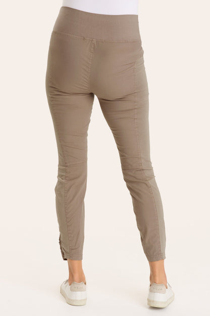 High Waist Penny Legging in Truffle  - XCVI