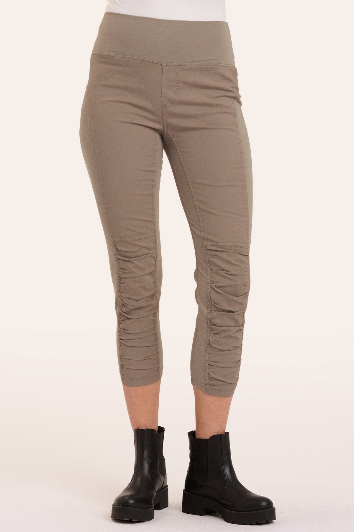 High Waist Jetter in Truffle  - XCVI