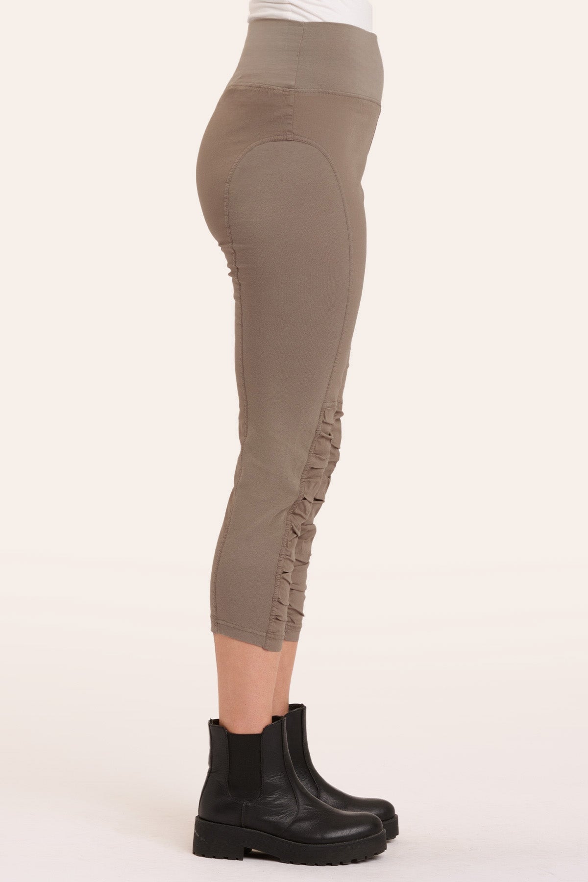 High Waist Jetter in Truffle  - XCVI