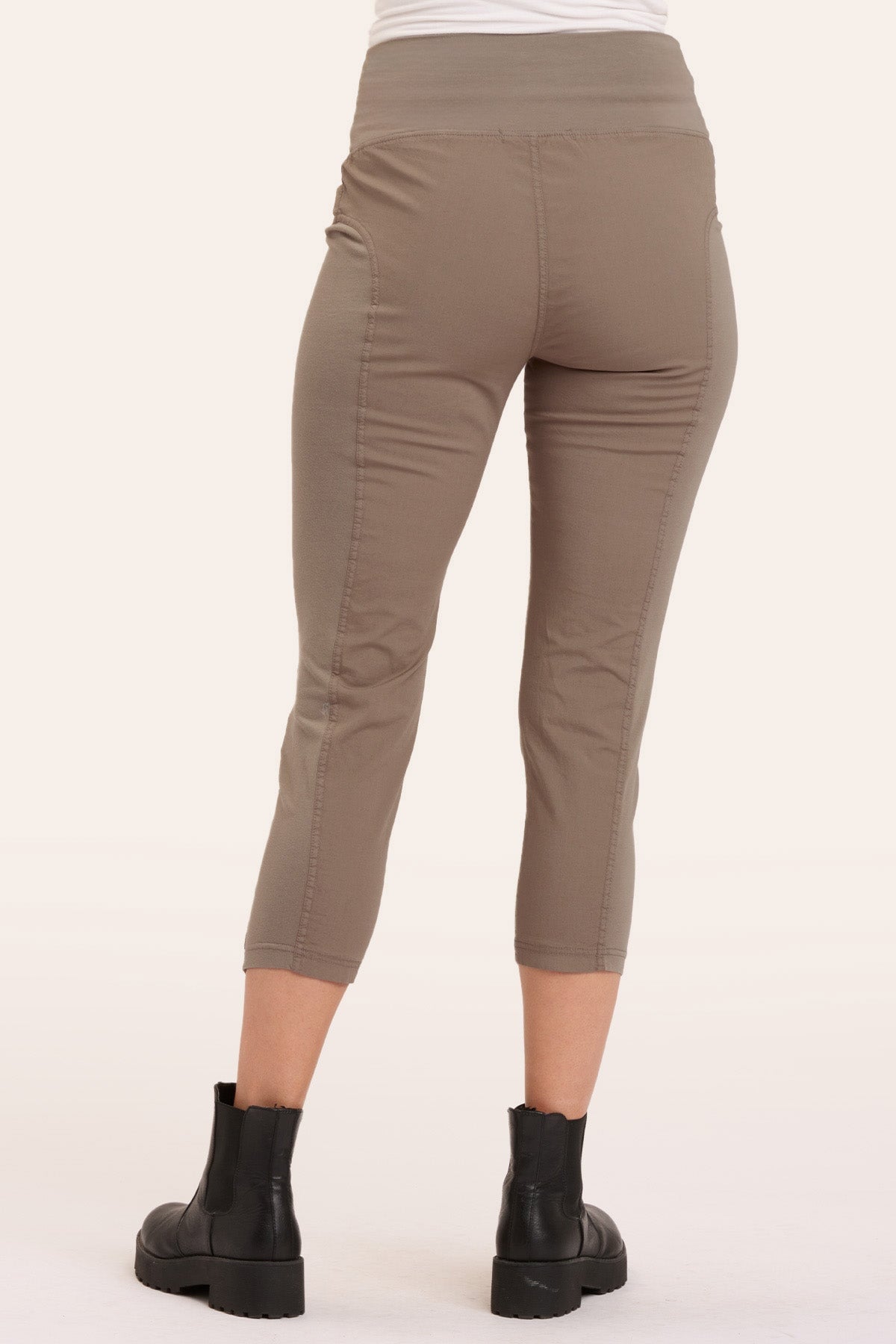 High Waist Jetter in Truffle  - XCVI