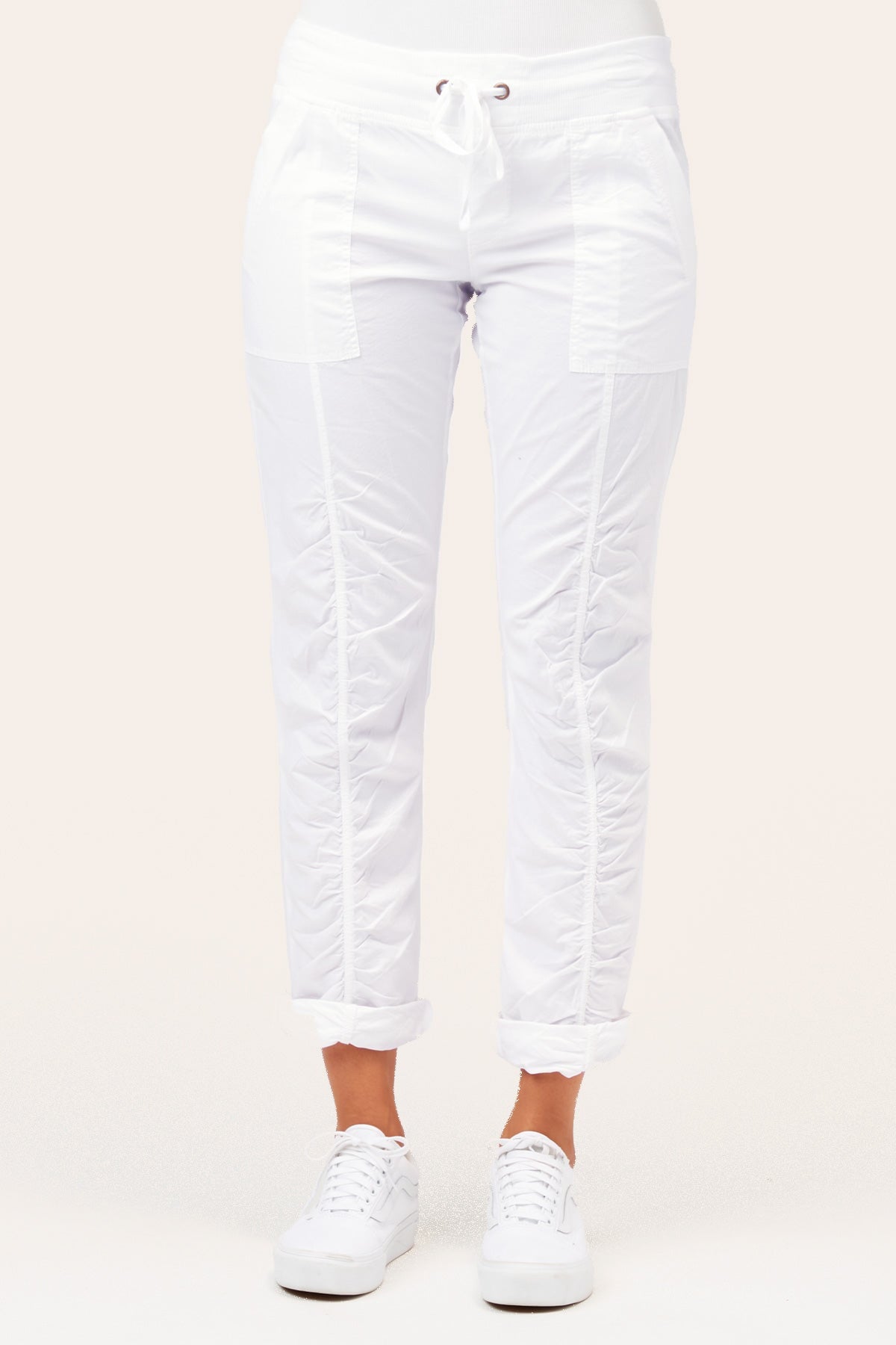 Jules Pant in White  - XCVI