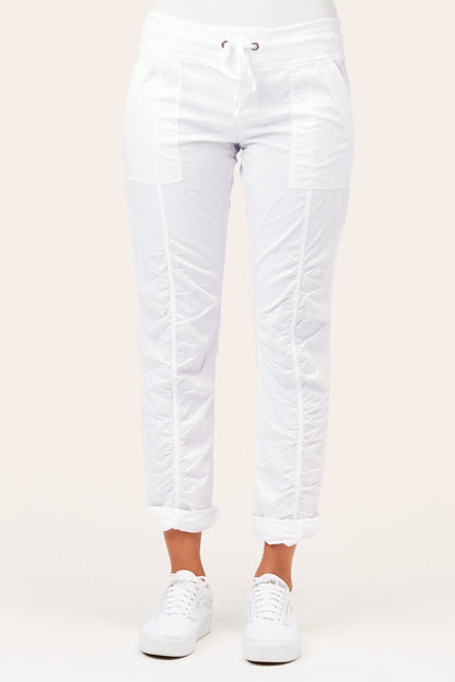 Jules Pant in White  - XCVI