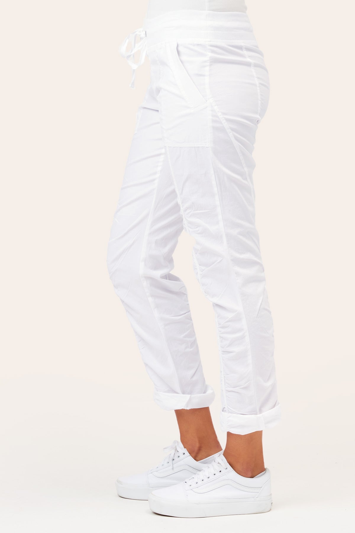 Jules Pant in White  - XCVI