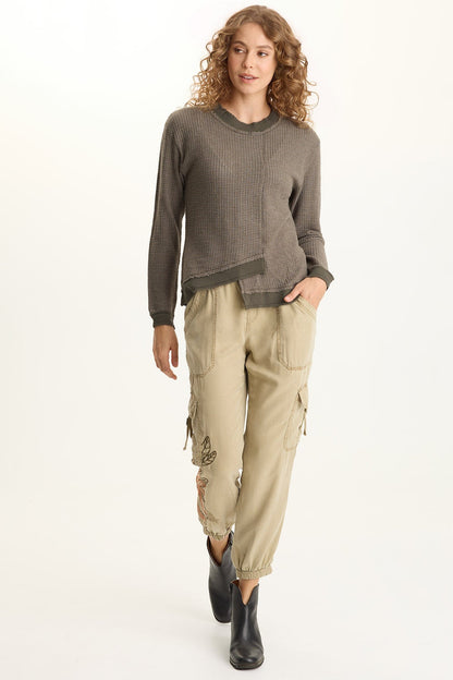 Alvis Thermal Asymmetrical Long-Sleeve Top Rejuvenation - XCVI