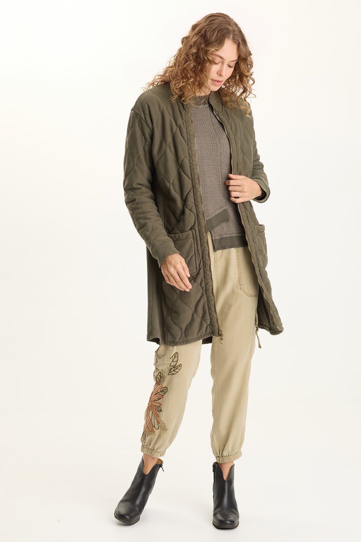 Alvis Thermal Asymmetrical Long-Sleeve Top Rejuvenation - XCVI