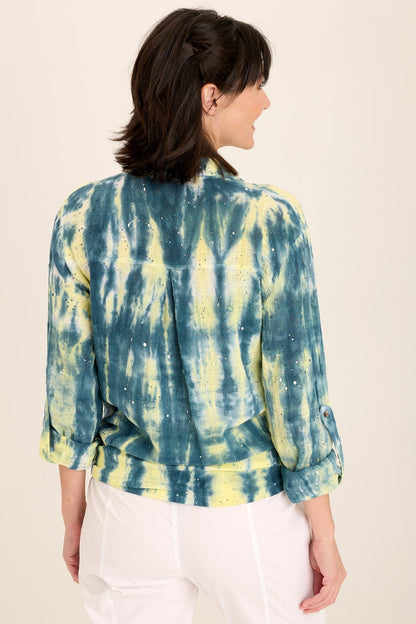 Porter Blouse Flecked Wash Daybreak - XCVI