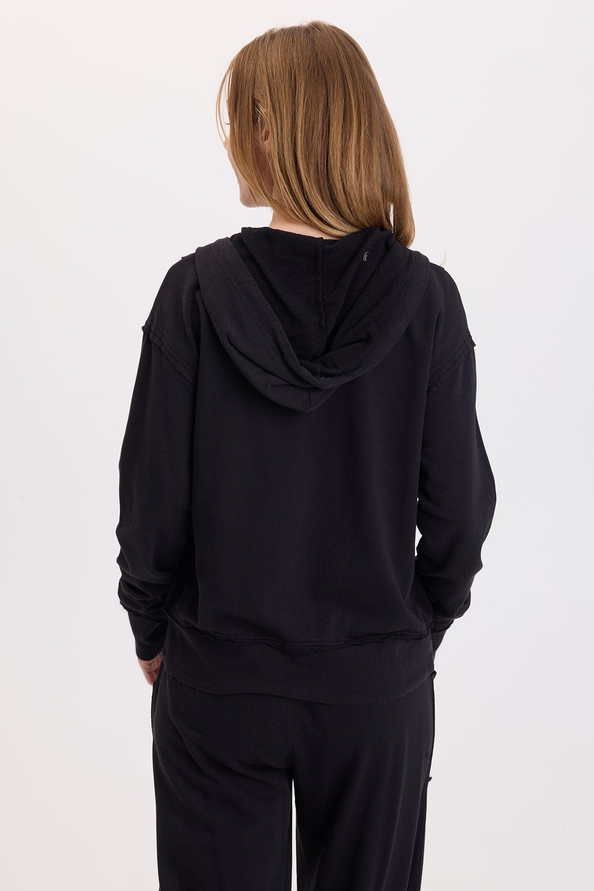 Rosalyn Hoodie in Black Black - XCVI