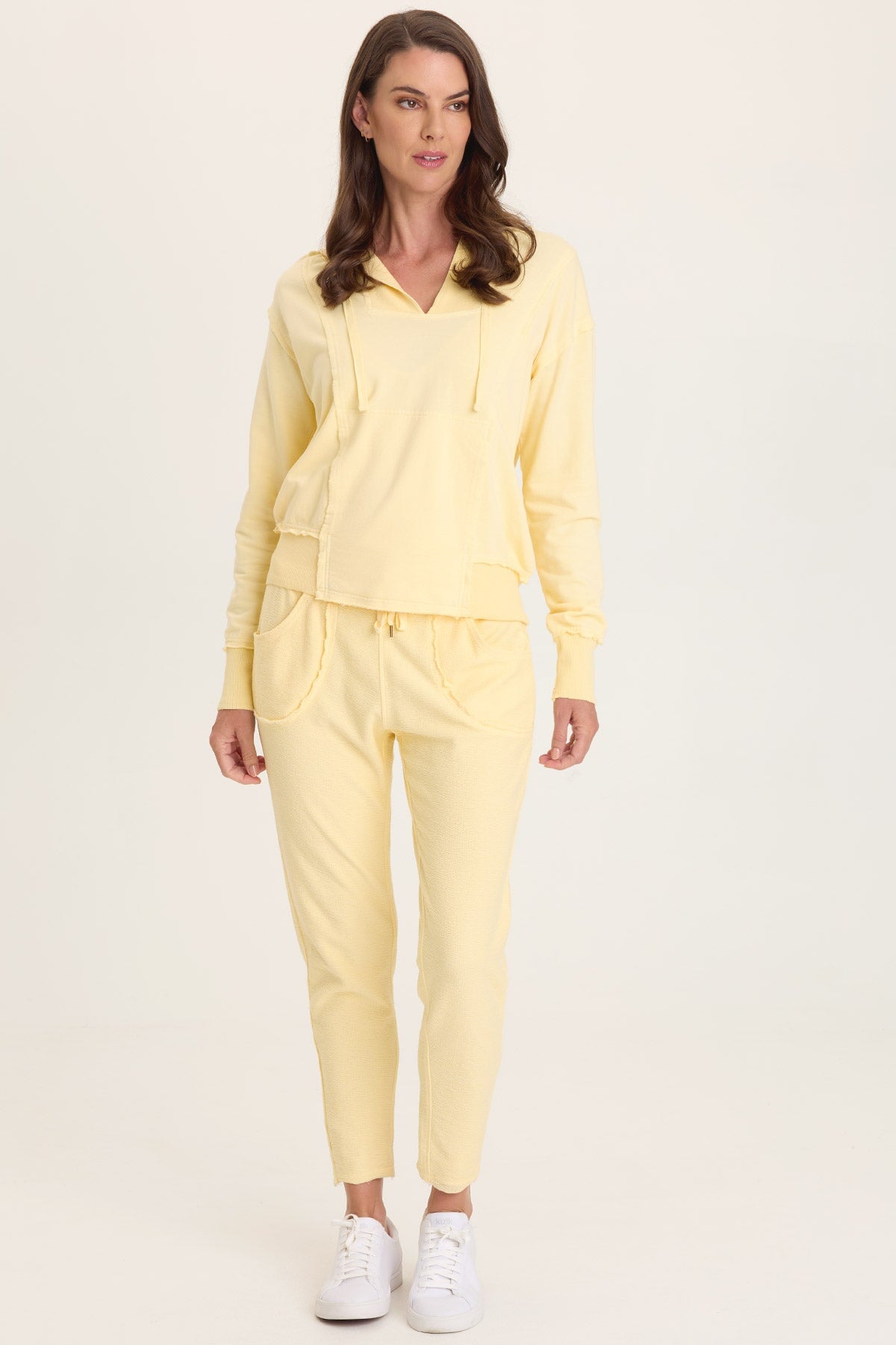 Wearables Rosalyn Casual Fleece Hoodie Lunaria - XCVI