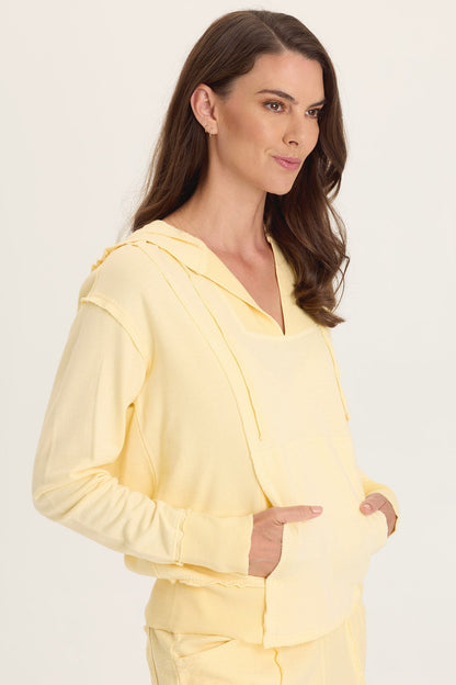 Wearables Rosalyn Casual Fleece Hoodie Lunaria - XCVI