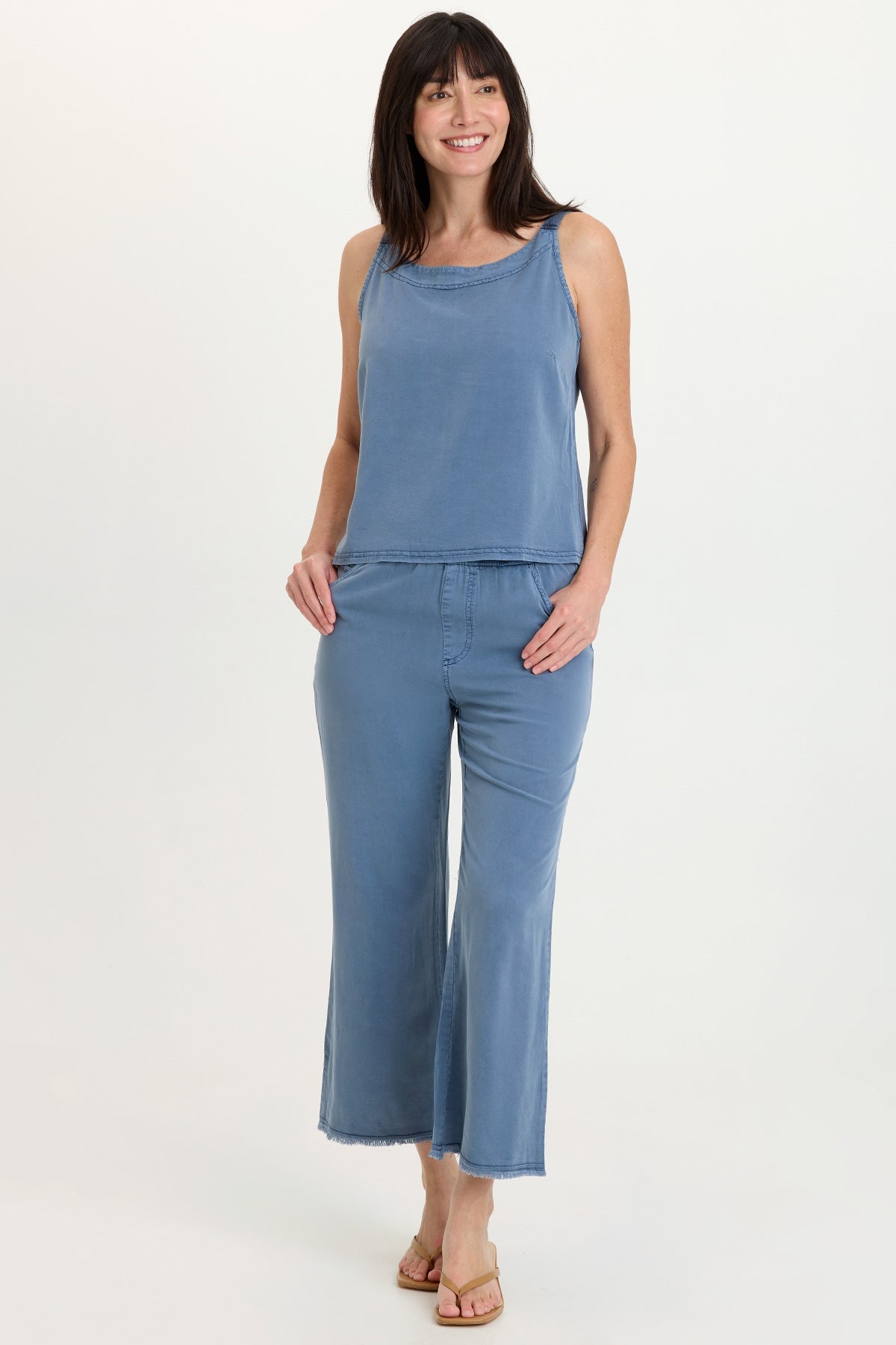 Wearables Lorilei Twill Five-Pocket Pull-On Pant Hypnotic Pigment - XCVI