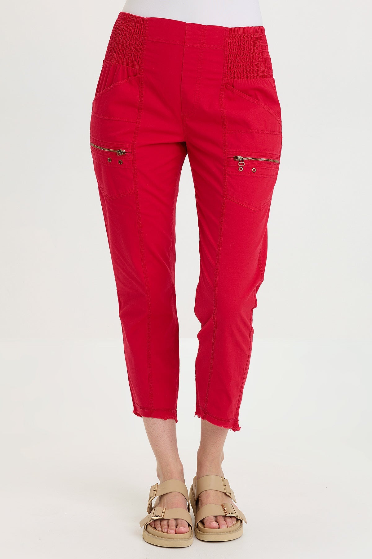 Wearables Acker Slim Zipper Crop Pant  - XCVI