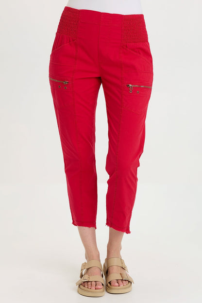 Wearables Acker Slim Zipper Crop Pant  - XCVI
