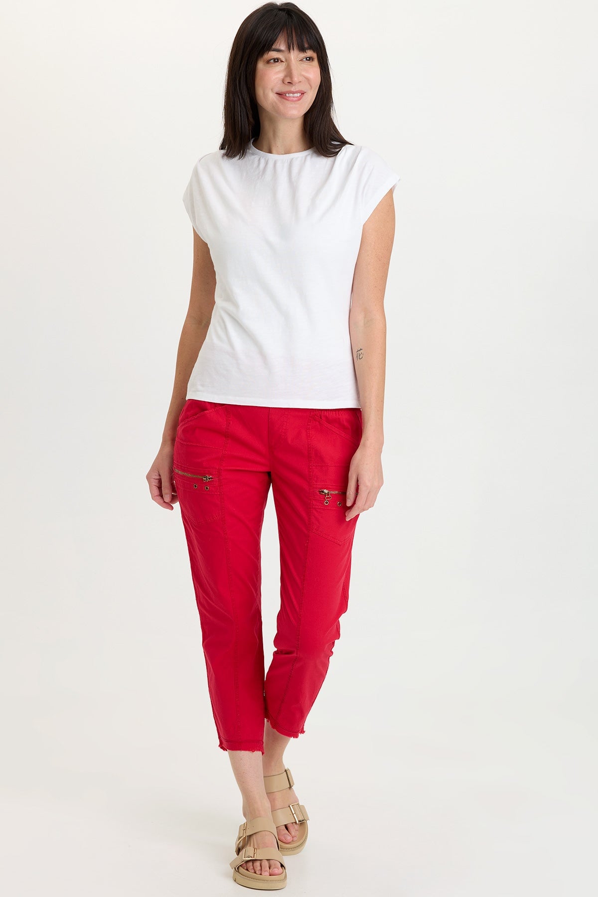 Wearables Acker Slim Zipper Crop Pant  - XCVI