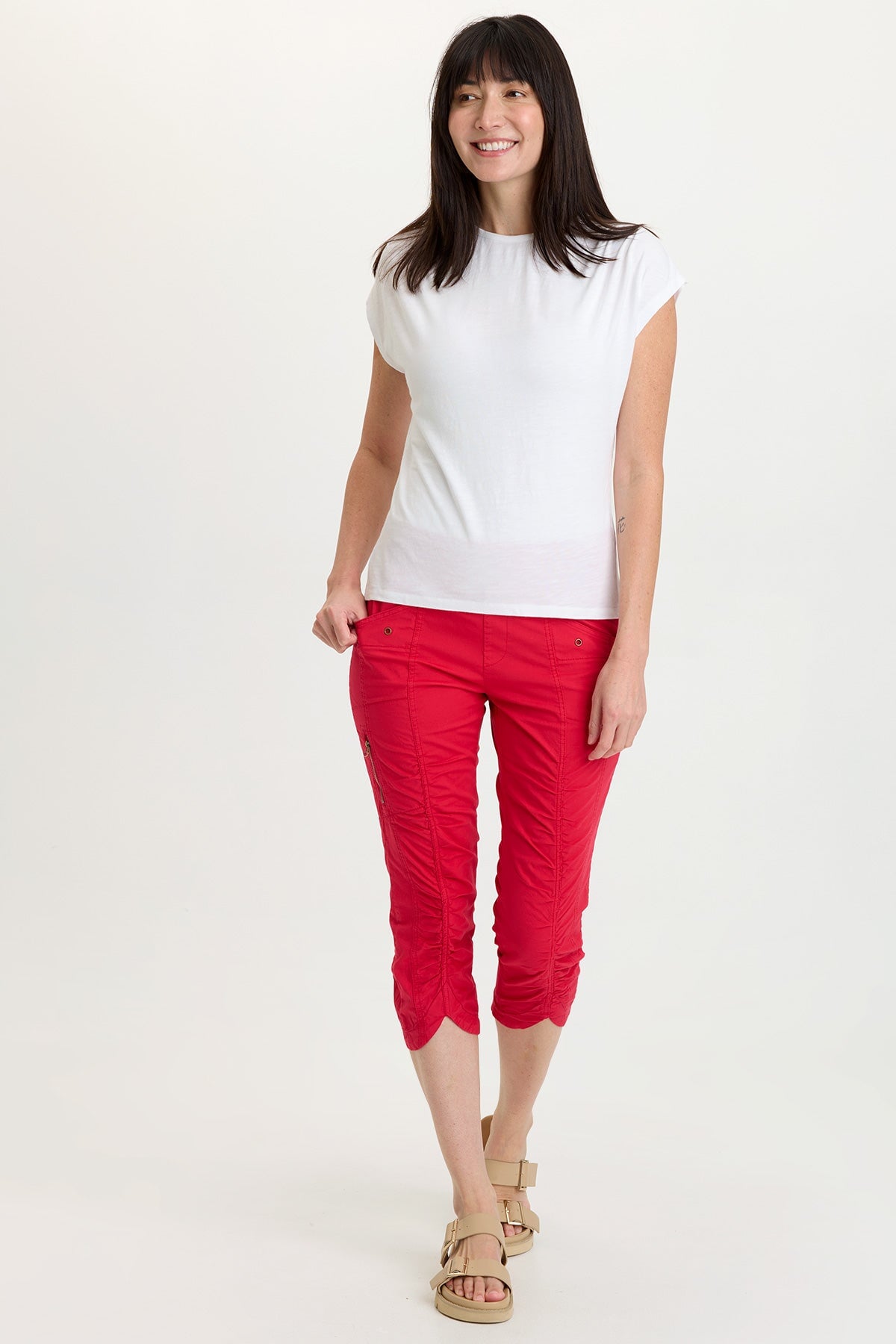 Wearables Iris Poplin Crop  - XCVI