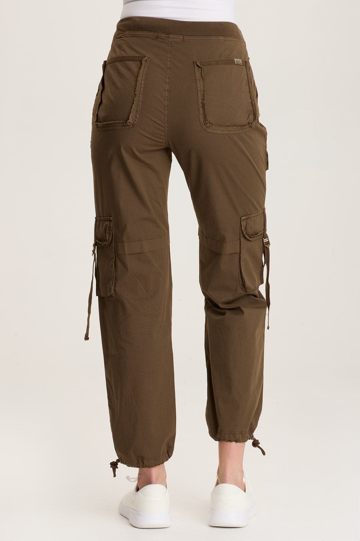 Jillit Poplin Cargo Jogger Crop Pant Westgate Pigment - XCVI