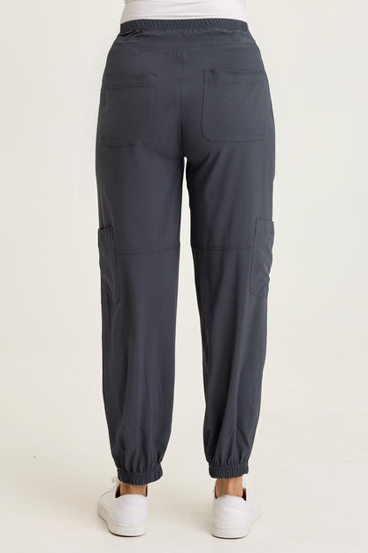Wearables Theobald Whisper 4-Way Stretch Cargo Jogger Charcoal - XCVI
