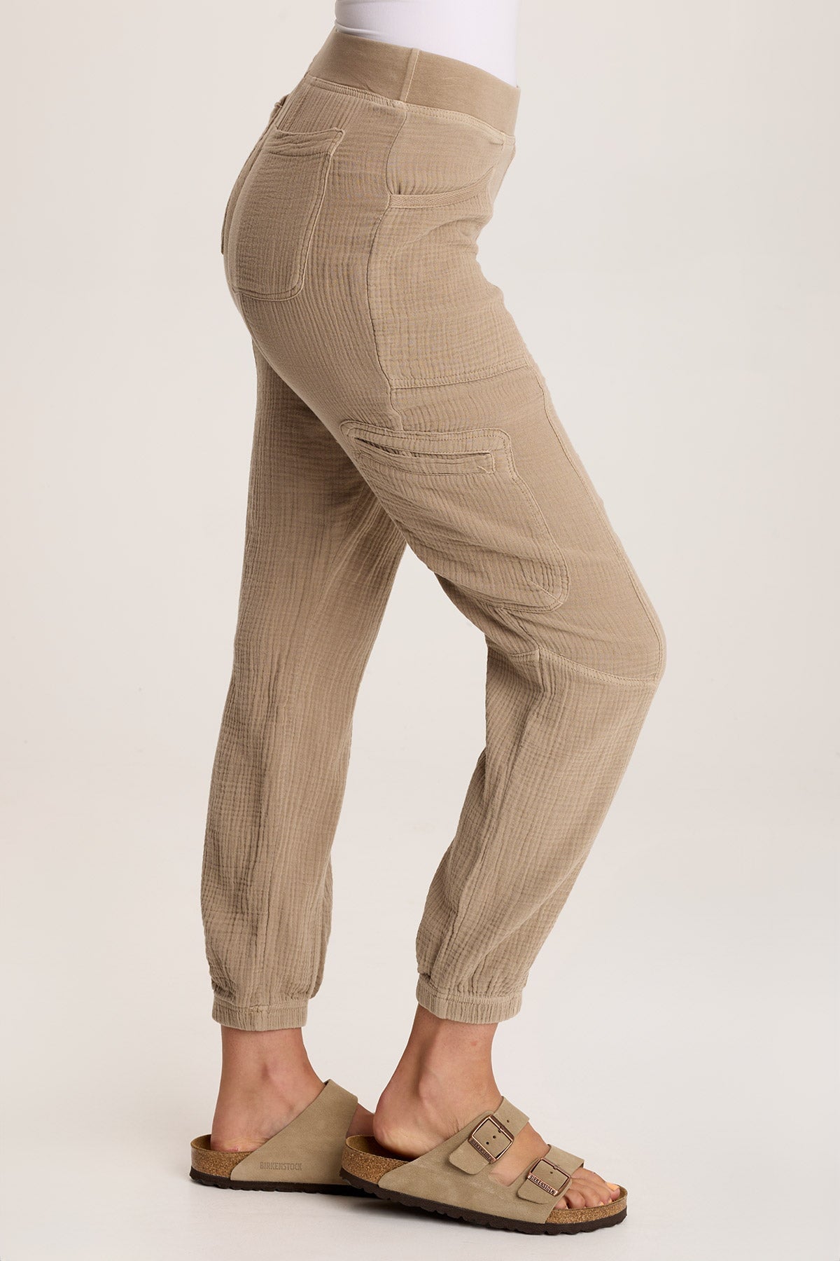 Hidalgo Plush Gauze Jogger Tanglewood Pigment - XCVI